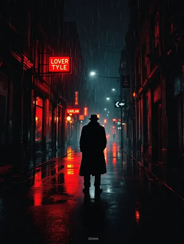 追凶谜案：雨夜档案 短剧封面，悬疑题材，共66集